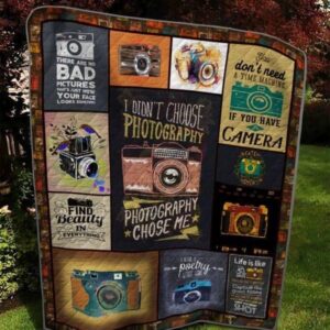 Photograph Chose Me Photograph Quilt Blanket  Quilt